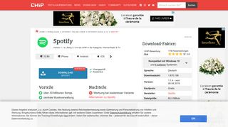 
                            5. Spotify Download – kostenlos – CHIP