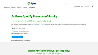 
                            9. Spotify: Een account activeren, aanmaken en inloggen - Kpn