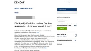 
                            2. SPOTIFY FUNKTIONIERT NICHT - Support - Service