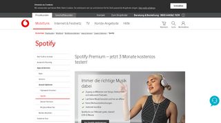 
                            9. Spotify: Jetzt im Vodafone Music-Pass