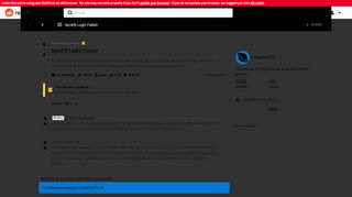 
                            5. Spotify Login Failed : AndroidTV - Reddit
