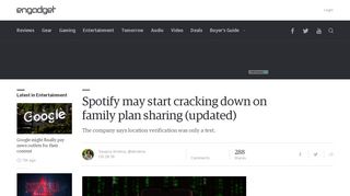 
                            12. Spotify may start cracking down on family plan sharing (updated)