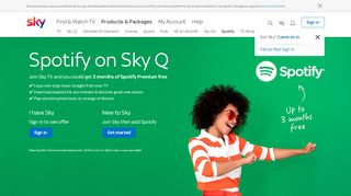 
                            10. Spotify on Sky Q | Sky.com