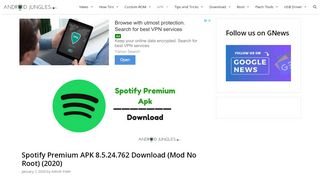 
                            9. Spotify Premium APK 8.44.88.150, 8.5 Download (2019)(No Root)