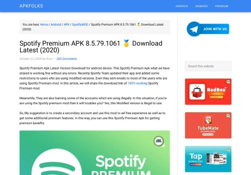
                            9. Spotify Premium APK Download Latest Version 8.4.92.949 in [2019]