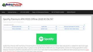 
                            2. Spotify Premium APK MOD Offline 2019 8.4.92.949 - AndroPalace