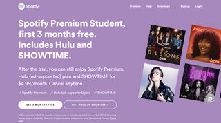 
                            9. Spotify Premium for Students