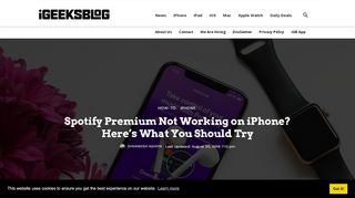 
                            5. Spotify Premium Not Working on iPhone? Here's What You Should Try