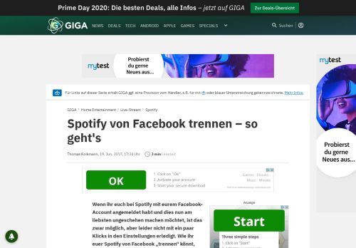 
                            13. Spotify von Facebook trennen – so geht's – GIGA