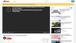 
                            7. Spotify Windows | Error 17 Solved | linuxoffcode - YouTube
