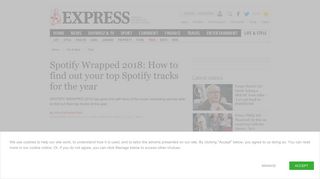 
                            12. Spotify Wrapped 2018: How to find out your top Spotify tracks for the ...