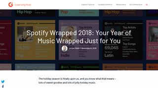 
                            10. Spotify Wrapped 2018: Your Year of Music Wrapped Just for You