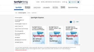 
                            2. Spotlight Express | Englisch Vokabeltrainer | Spotlight Shop