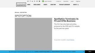 
                            9. SpotOption | Finance Magnates
