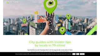 
                            10. Spotted by Locals: City Guides by Insiders