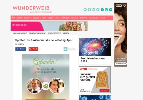 
                            5. Spotted: So funktioniert die neue Dating-App - Wunderweib