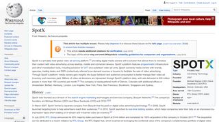 
                            13. SpotX - Wikipedia