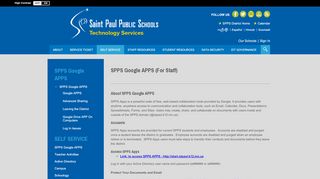 
                            2. SPPS Google APPS - Saint Paul Public Schools
