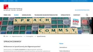 
                            1. SprachCommSy : Kurse : Universität Hamburg