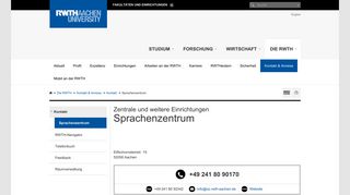 
                            2. Sprachenzentrum - RWTH AACHEN UNIVERSITY - Deutsch