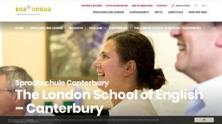 
                            11. Sprachschule Canterbury: The London School of English ... - Boa Lingua