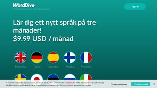 
                            2. Språkkurser online - Lär dig språk på nätet med WordDive