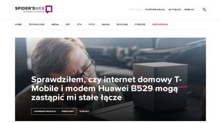 
                            6. Sprawdzamy Internet domowy od T-Mobile i modem Huawei B529