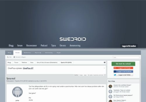 
                            7. Spray mail | Swedroid forum - Nordens största Android-community