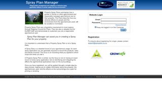 
                            5. Spray Plan Manager :: Login