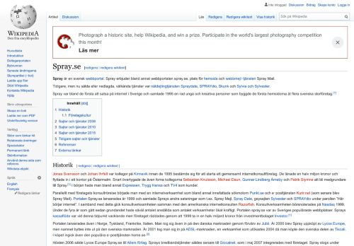 
                            11. Spray.se – Wikipedia