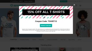 
                            4. Spreadshirt: Custom T-Shirts and T-Shirt Printing