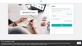 
                            1. Spreadshirt Login