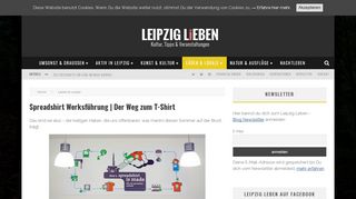 
                            12. Spreadshirt Werksführung | Der Weg zum T-Shirt - Leipzig leben