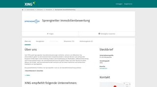 
                            7. Sprengnetter Immobilienbewertung als Arbeitgeber | XING Unternehmen