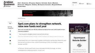 
                            11. Sprii.com plans to strengthen network, raise new funds next year