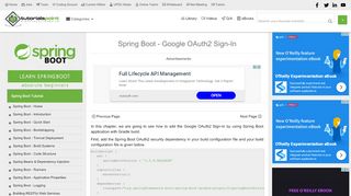 
                            4. Spring Boot Google OAuth2 Sign-In - Tutorialspoint