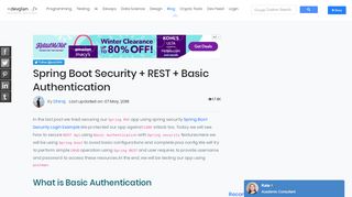 
                            1. Spring Boot Security REST Basic Authentication | DevGlan