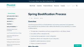 
                            11. Spring Bootification Process | Application Transformation Recipes ...