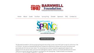 
                            1. Spring Fling - barnwellfoundation