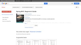 
                            9. Spring MVC: Beginner's Guide