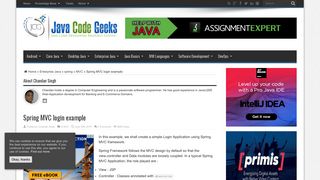 
                            7. Spring MVC login example | Examples Java Code Geeks - 2019