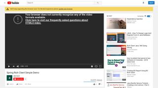 
                            6. Spring Rich Client Simple Demo - YouTube