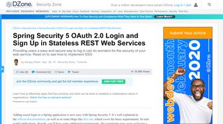 
                            12. Spring Security 5 OAuth 2.0 Login and Sign Up in Stateless REST ...
