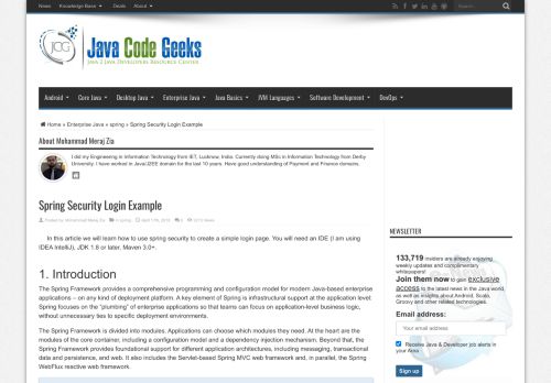 
                            13. Spring Security Login Example | Examples Java Code Geeks - 2019