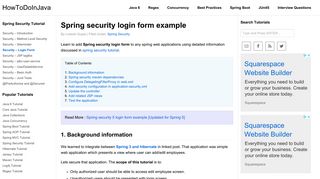 
                            13. Spring security login form example - HowToDoInJava