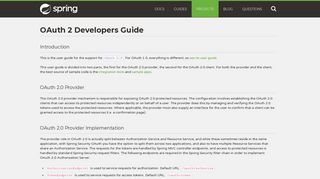 
                            4. Spring Security OAuth2 - Projects