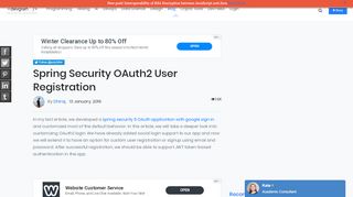 
                            11. Spring Security OAuth2 User Registration | DevGlan