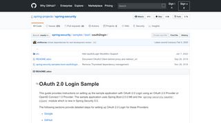 
                            12. spring-security/samples/boot/oauth2login at master · spring-projects ...