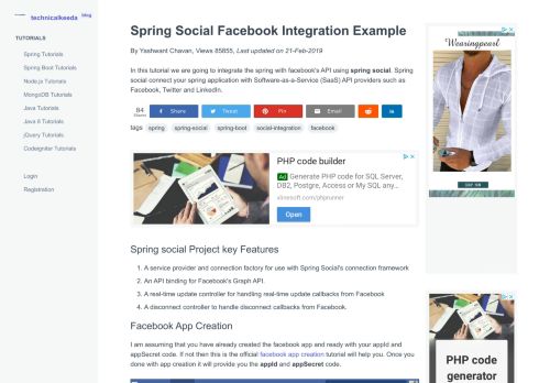 
                            13. Spring Social Facebook Integration Example - TechnicalKeeda