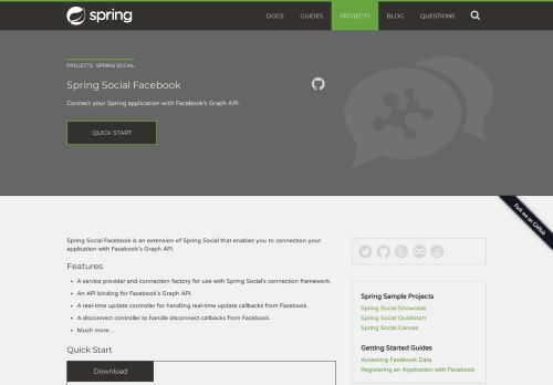 
                            1. Spring Social Facebook - Projects